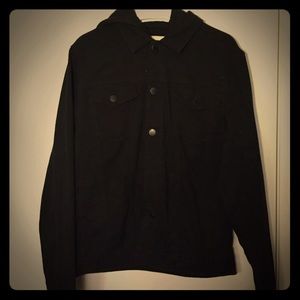 Active RS Hooded Denim Jean Jacket